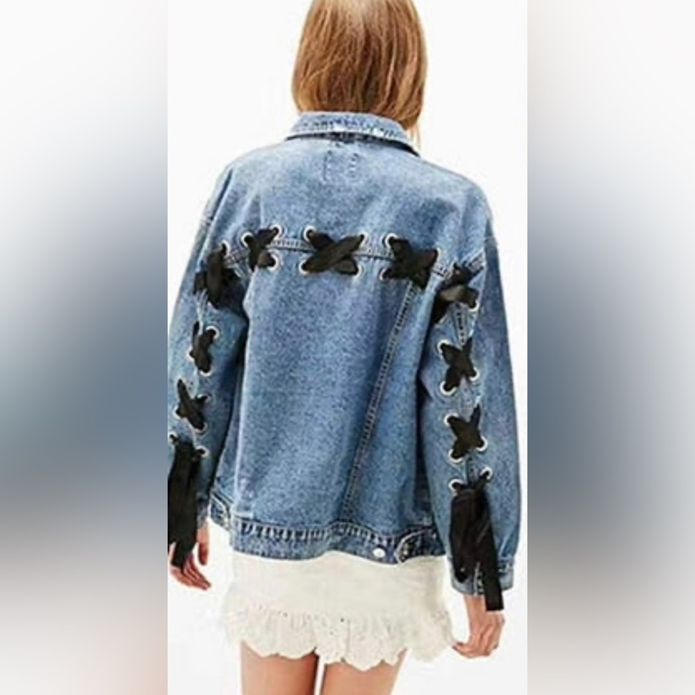 EUC LOVE TREE JEAN JACKET